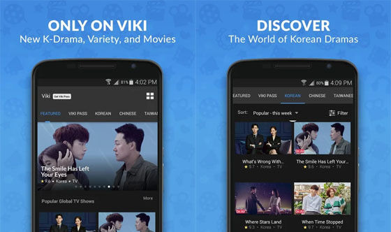 Aplikasi Nonton Drama Korea Viki 3d879