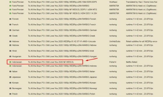 All Subtitle Download A479c
