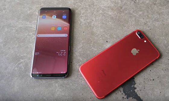 Samsung Galaxy S8 Vs Iphone 7 Plus 5