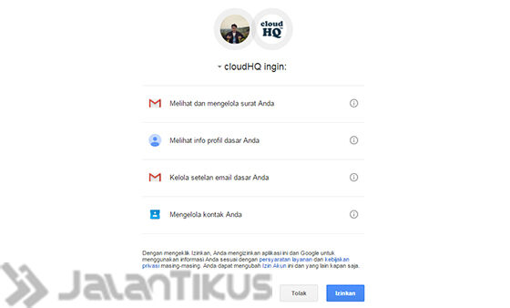 Daftar Sekali Klik