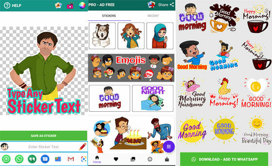 10 Aplikasi Stiker WA  WhatsApp Android Terbaik 2021 