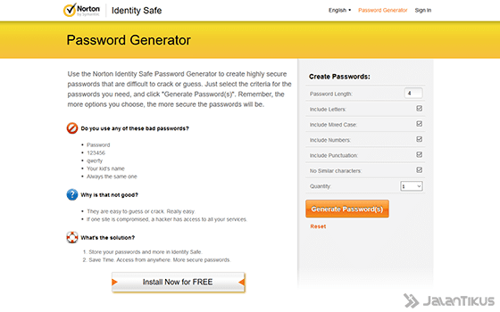 Cara Membuat Password Aman 1