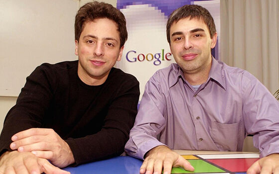 Larry Page dan Sergey Brin - Google