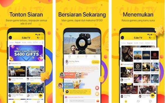 Aplikasi Live Streaming A 49efd