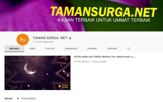 10 Channel YouTube Islami Terbaik untuk Ditonton Ketika 