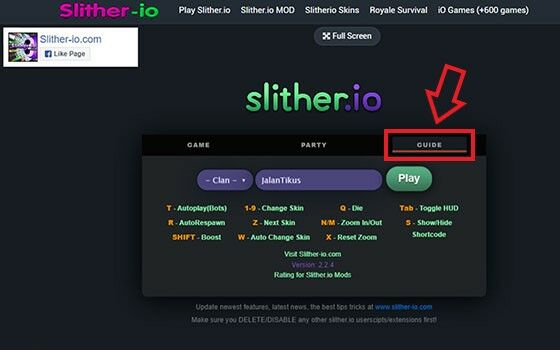 Cheat Game Slither Io 17770
