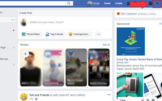 Cara Mengaktifkan Mode Gelap Atau Dark Mode Facebook Versi Web