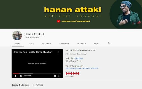 Channel Youtube Tausiyah 6 0d4d1