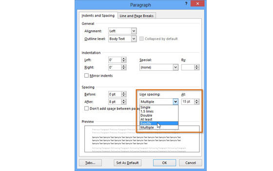 Cara Mengatur Jarak Spasi Di Word 2010 3ffb8