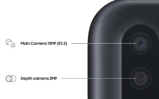 Fitur Dual Camera Samsung Galaxy A01 Spesifikasi A9c9f