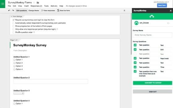 Cara Membuat Kuesioner Lewat Google Form Survey Monkey Fe2df