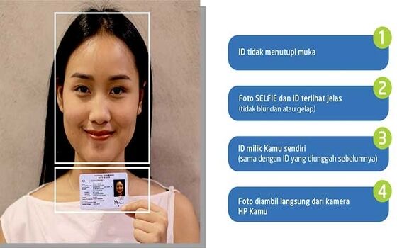 Cara Upgrade Gopay Foto Selfie Dan Ktp 44075