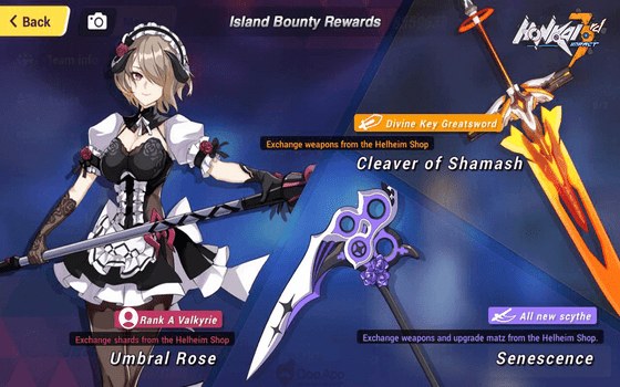 Honkai Impact 3 Pc Senjata Bervariasi F6382