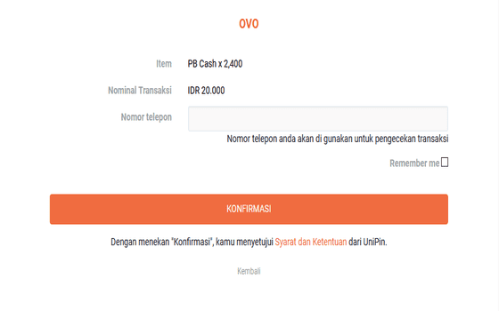 Cara Isi Cash Pb Zepetto Masukkan No Telepon 1d6a6