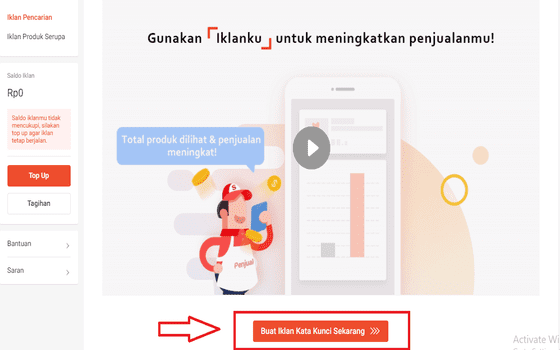 Cara Pasang Iklan Di Shopee Buat Iklan Kata Kunci 802e2