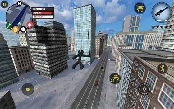 Download Stickman Rope Hero Mod Apk B1668