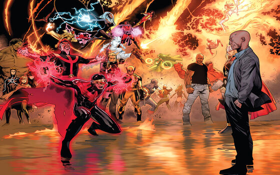 Superhero Yang Dikhianati Sidekicknya Sendiri Professor X Dan Cyclops A2584