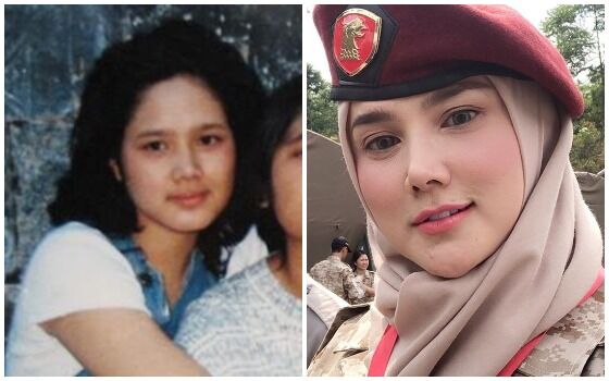 Transformasi Wajah Artis Indonesia Paling Drastis Mulan Jameela 774a5