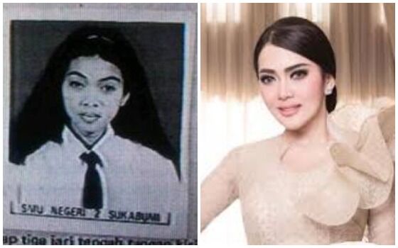 Transformasi Wajah Artis Indonesia Paling Drastis Syahrini 7c1a6