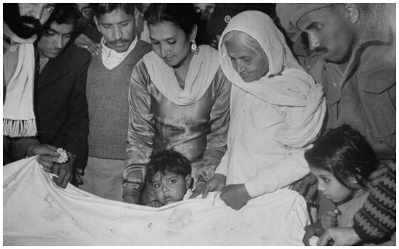 Foto Foto Pemakaman Mahatma Gandhi A4e1f