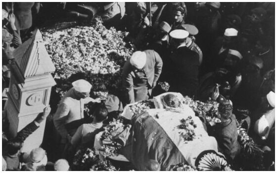 Foto Foto Pemakaman Mahatma Gandhi Di India 36911