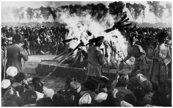 Foto Foto Pemakaman Mahatma Gandhi Di New Delhi India 2bb5c