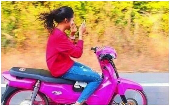 Foto Yang Membuktikan Orang Indonesia Paling Berani Sedunia Naik Motor Dandan 60b00