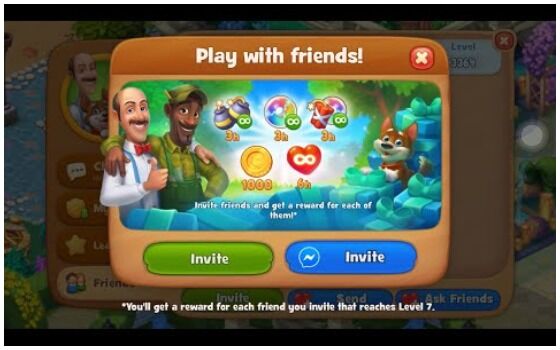 Gardenscapes Fitur Multiplayer 017d0