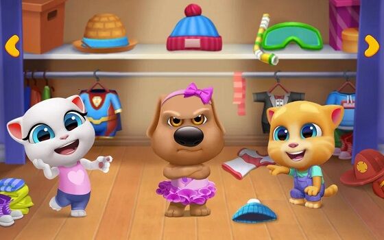 My Talking Tom Friends Mod Unlimited Money D5729