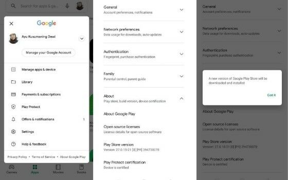 Cara Download Play Store Bce21