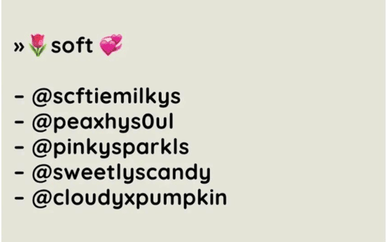 Username IG Aesthetic XYZ Acb09