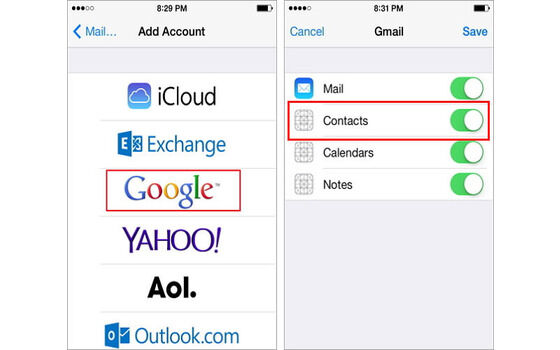 How Do You Sync Contacts From Gmail To IPhone 9de17