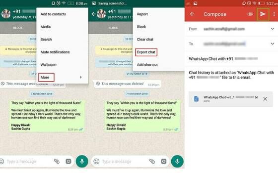 Cara Sadap Wa Pacar Dengan Export Chat Whatsapp 37269
