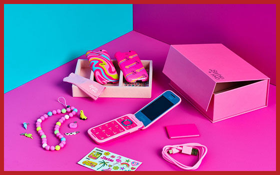 HMD Luncurkan HP Flip Bertema Barbie 4f32a