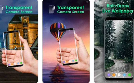 Transparent Camera Screen C4c4c