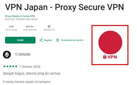 VPN Japan Proxy Secure VPN 3dfb5
