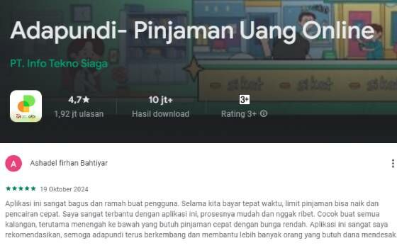Adapundi Pinjaman 5 Menit Cair Legal 9eed3