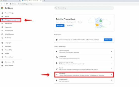 Buka Situs Diblokir Via Chrome Setting E424b
