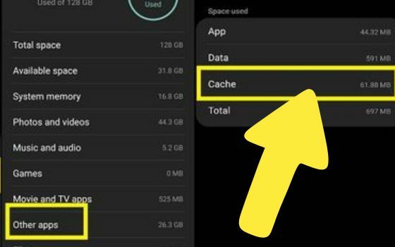 Bersihkan Cache E70be