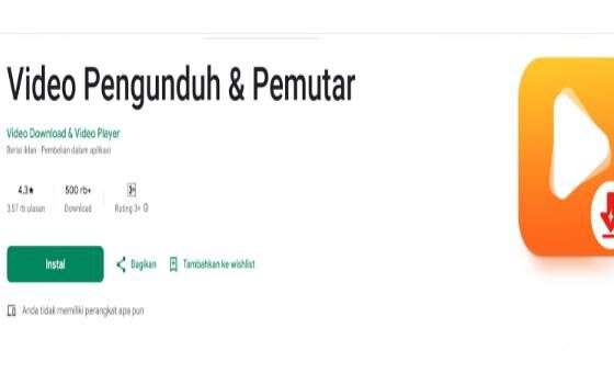 Aplikasi All Video Downloader Dan Player 3b112