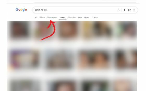 Cari Bokeh No Blur Short 31c2d