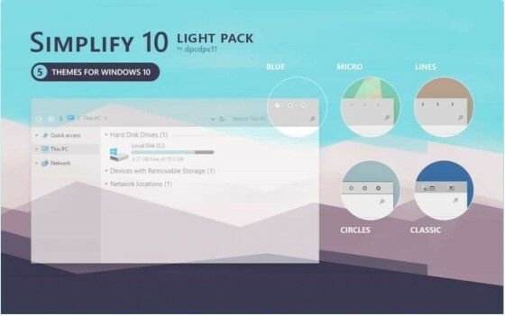 Download Theme Windows 10 Terbaik Tema Simplify 10 B6beb