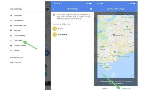 Download Offline Maps Google C312f