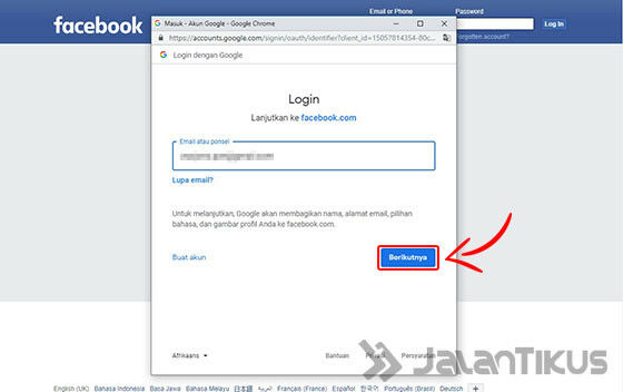 Cara Hack Facebook Orang Lain Lewat HP D7257