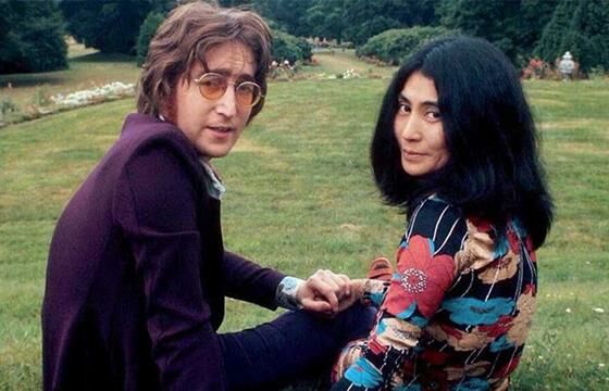 John Lennon Dan Yoko Ono E03a2