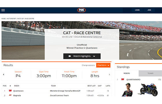 Link Live Streaming MotoGP Belanda 2022 Fox Sports Ce5e3