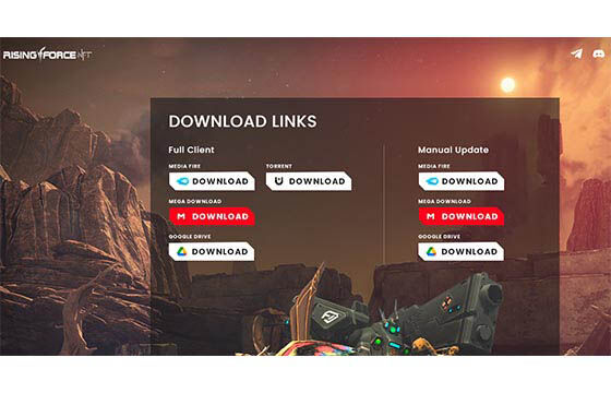Cara Daftar Download Rising Force NFT F189f