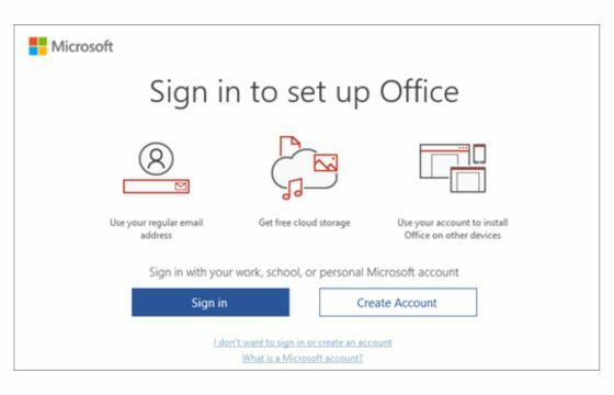 Cara Aktivasi Microsoft Word Melalui Akun Microsoft Aec0a