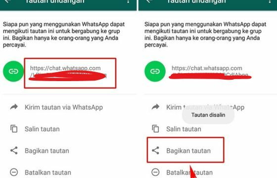 Cara Mengundang Peserta Ke Grup Bokeh Museum WA Melalui Tautan 4968a