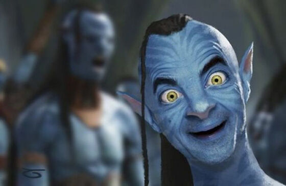 Mr Bean Korban Master Photoshop 2